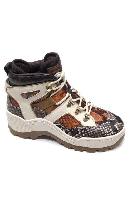 40F9BKFE1E Dámská obuv Michael Kors Brooke Embossed Leather oranžová