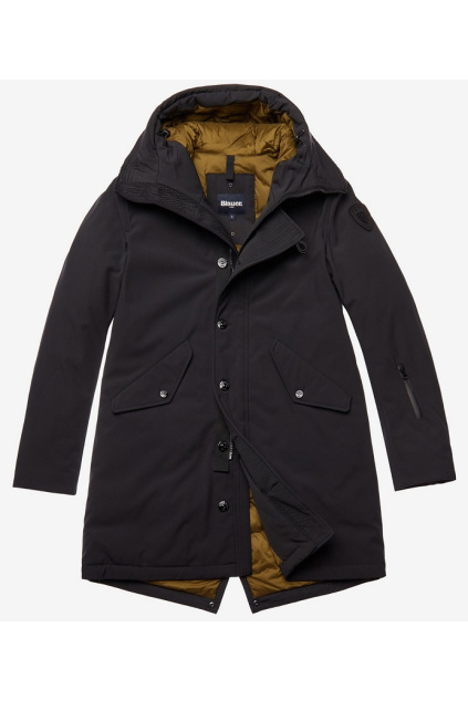19WBLUK03194 Pánská parka Blauer černá