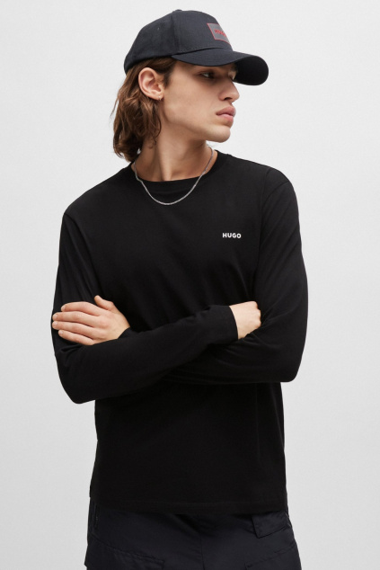 Pánské tričko HUGO 50466159 černé
