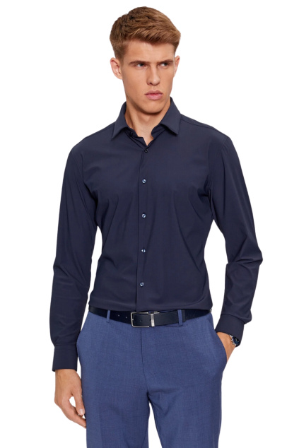 Pánská košile BOSS Black 50503554 modrá