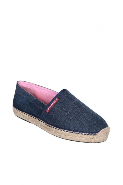 Dámské espadrilky DSQUARED2 ESW002110 džínové