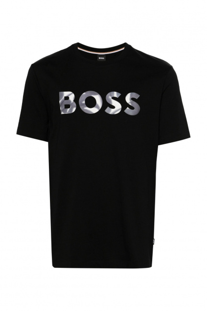 Pánské tričko BOSS Black 50513382 černé