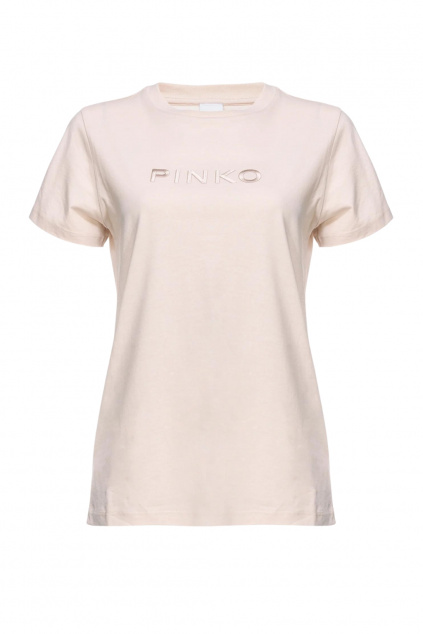 Dámské tričko PINKO 101752A1NWC32 béžové