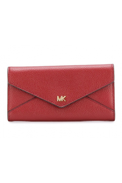 34F9GF6E7L Dámská peněženka Michael Kors Moot Lg Slim Env Trifold červená