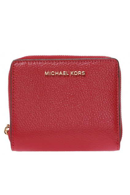 34F9GJ6Z8L Dámská peněženka Michael Kors Jet Set Md Snap Leather červená