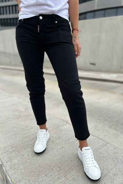 Dámské džíny DSQUARED2 TWIGGY S75LB0208 černé