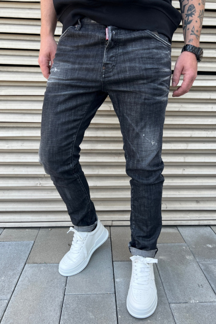 Pánské džíny DSQUARED2 COOL GUY S74LB1578 černé