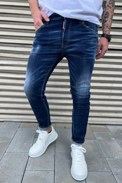 Pánské džíny DSQUARED2 SKATER S74LB1591 modré