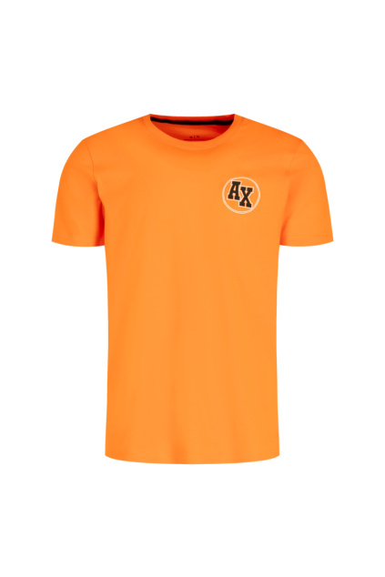 3HZTFE ZJBVZ Pánské tričko Armani Exchange oranžové