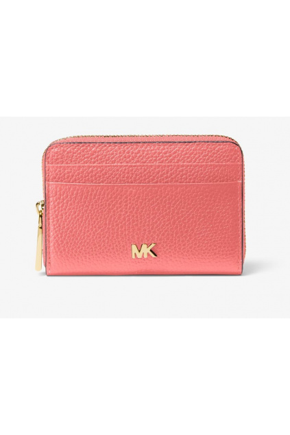 34F9GF6Z1L Dámská peněženka Michael Kors Mott Coin Card Case Leather růžová