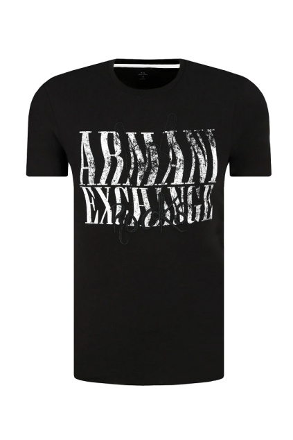3HZTFU ZJBVZ Pánské tričko Armani Exchange černé