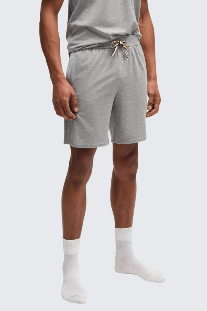Pánské kraťasy BOSS Black Unique Shorts 50515394 šedé