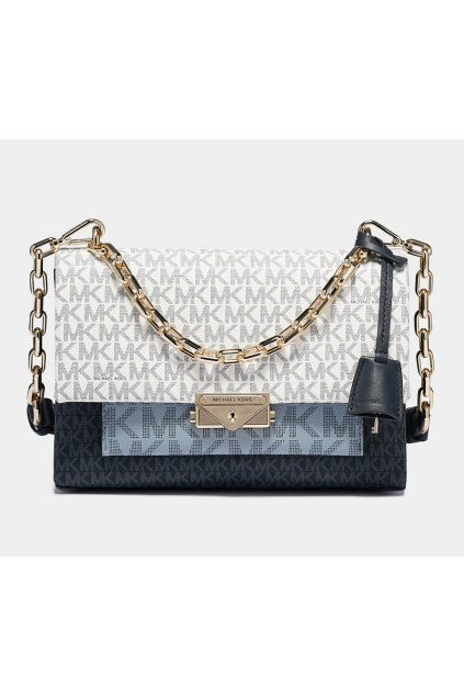 30S0G0EL2V Dámská kabelka Michael Kors Cece Medium shoulder bag modrá