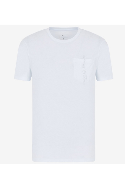 3HZTAC ZJA5Z Pánské tričko Armani Exchange bílé