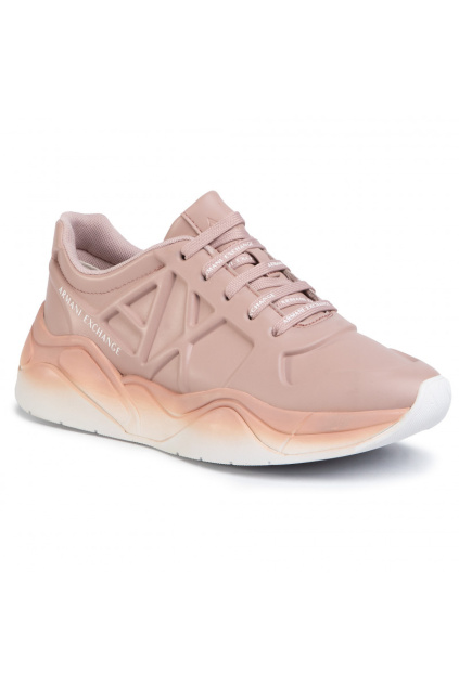 XDX036 XV304 Dámské tenisky Armani Exchange růžové