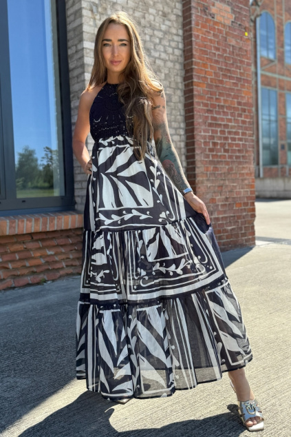 Dámské šaty TWINSET 251LM2CBB modré