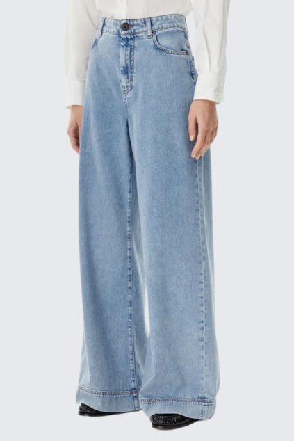 Dámské džíny MaxMara VEGA 2515181061650 modré