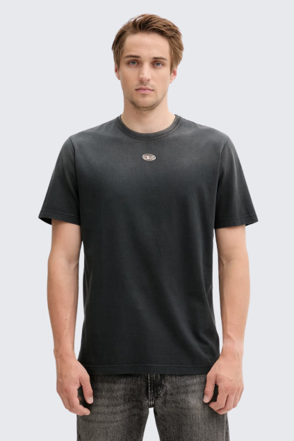 Pánské tričko DIESEL A19630_0CHBI šedé