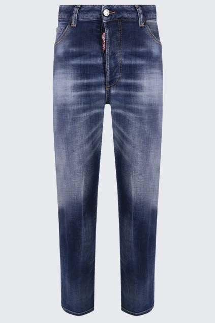 Dámské džíny DSQUARED2 BOSTON S75LB0756 modré