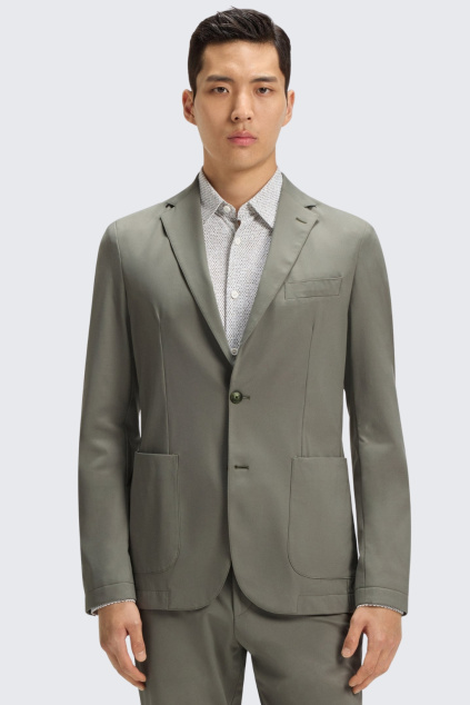 Pánské sako BOSS Black P-Hanry-J-WG-252 50546071 zelené