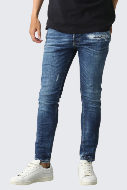 Pánské džíny DSQUARED2 Skater S74LB1729 modré