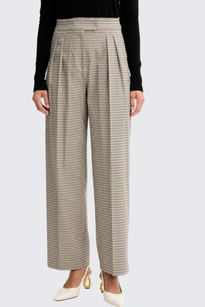 Dámské kalhoty TWINSET 252AP2244 béžovohnědé
