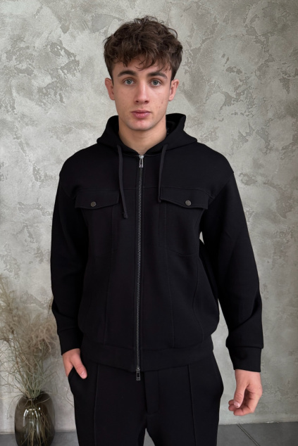 Pánská mikina Armani Exchange XM000967AF16222 černá