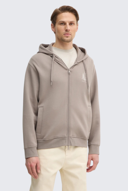 Pánská mikina Armani Exchange XM000371AF10818 hnědobéžová