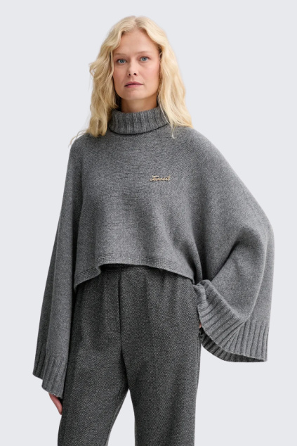 Dámský svetr TWINSET 252TT3422 šedý