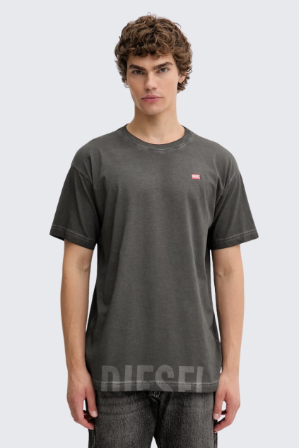 Pánské tričko DIESEL T-NORM-T7 A18739_0IKBQ šedé