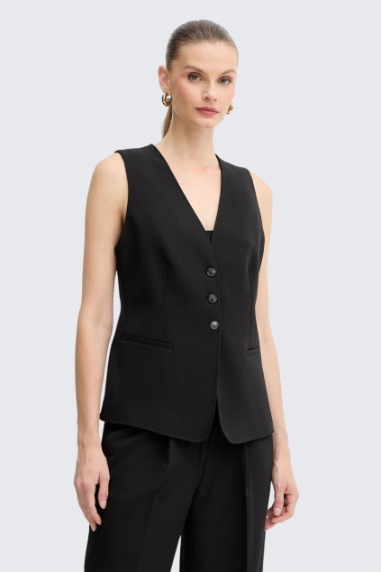 Dámská vesta BOSS Orange C_Javesta1 50549419 černá