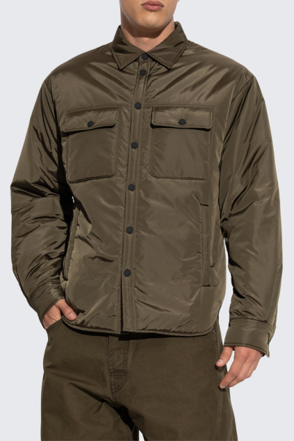 Pánská košilová bunda DSQUARED2 S74DM0944 zelená