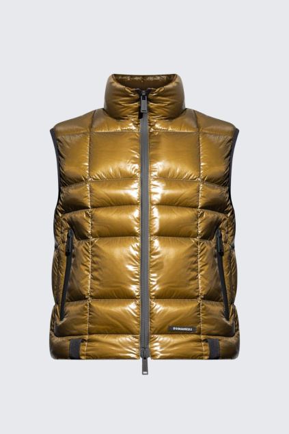 Pánská vesta DSQUARED2 S74FB0344 zelená