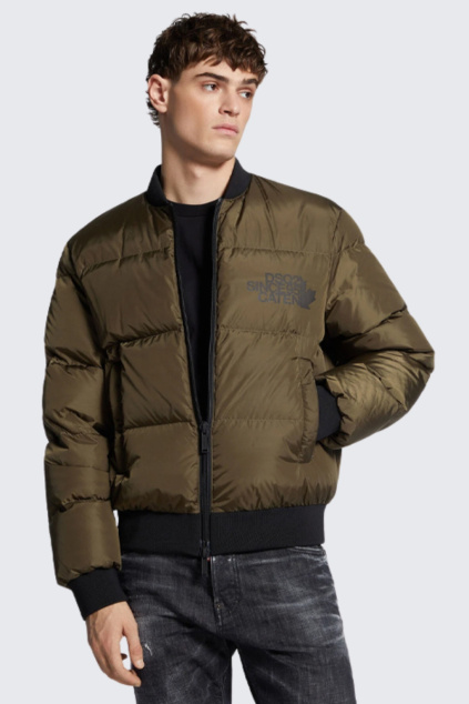 Pánská bunda DSQUARED2 S74AM1612 zelená