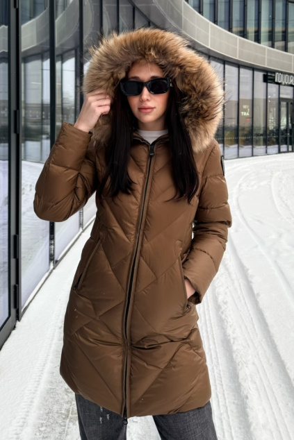 Dámská bunda BLAUER 25WBLDK03098 světle hnědá