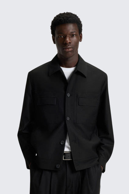 Pánská bunda HUGO Juliano243F1 50547219 černá