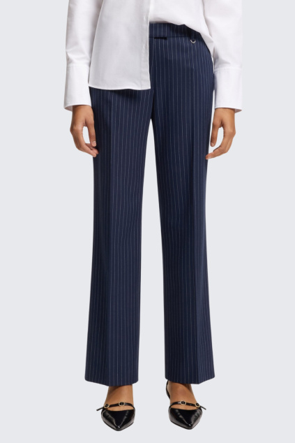 Dámské kalhoty HUGO Hilando 50554458 modré