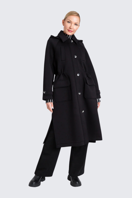 Dámský kabát TWINSET 252LI2ABB černý