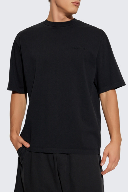 Pánské tričko DSQUARED2 S74GD1457 černé