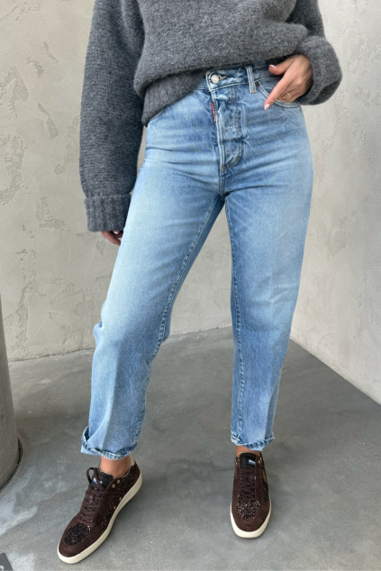 Dámské džíny DSQUARED2 BOSTON S75LB1085 modré