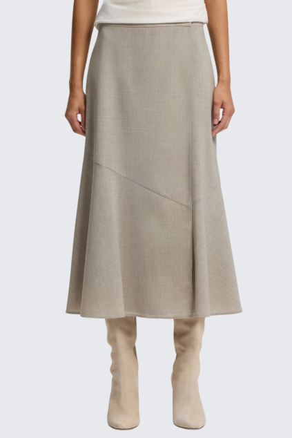 Dámská sukně BOSS Black Vuleran 50554968 béžová