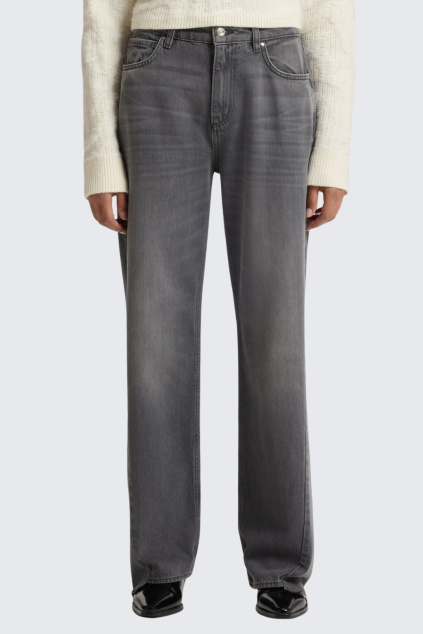 Dámské džíny BOSS Black CROSSROAD-BF 50553323 šedé