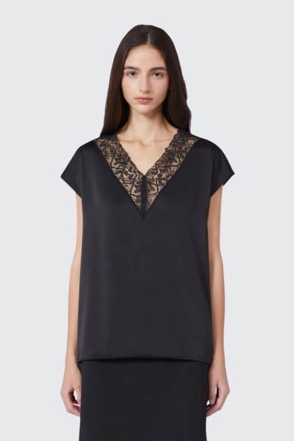 Dámský top MaxMara WKDSTAFFA 2615161011650 černý
