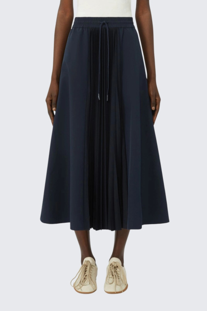 Dámská sukně MaxMara WKDFOLK 2615771011650 modrá