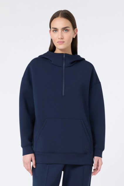 Dámská mikina MaxMara WKDRADURA 2615921011650 modrá