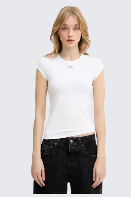 Dámské tričko DIESEL T-ANGIE-OD A19912_0AFAA bílé