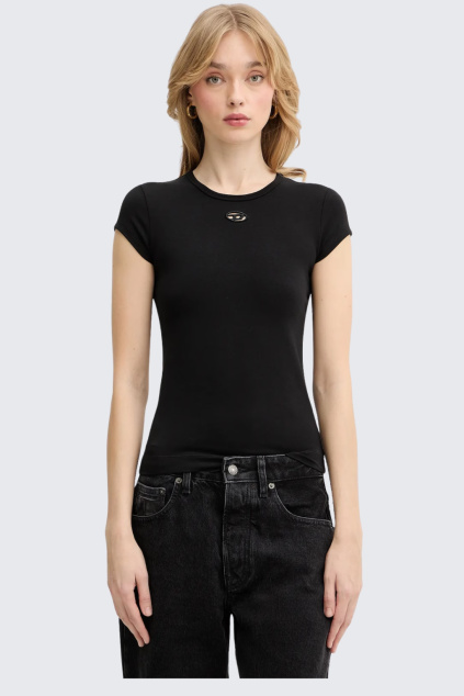 Dámské tričko DIESEL T-ANGIE-OD A19912_0AFAA černé