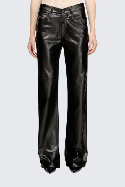 Dámské kalhoty DIESEL P-LAIN A20937_0PGBX černé