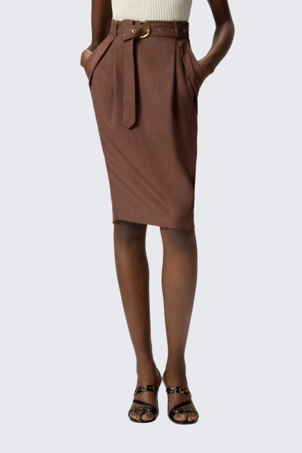 Dámská sukně PINKO EDWENA 106449A2W6L78 hnědá
