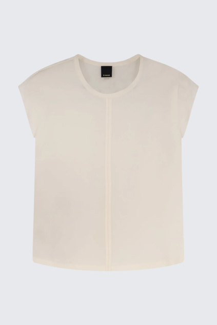 Dámský top PINKO BLOSSOM 106195A2T7C00 krémový
